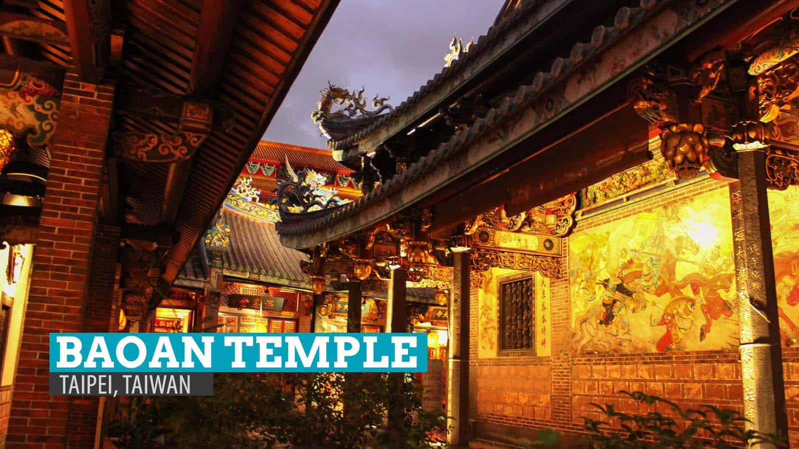 Baoan Temple Taiwan
