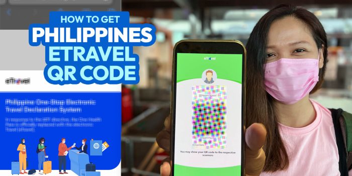 Traveling to the Philippines: How to Get eTRAVEL QR CODE Online (Arrival Card)