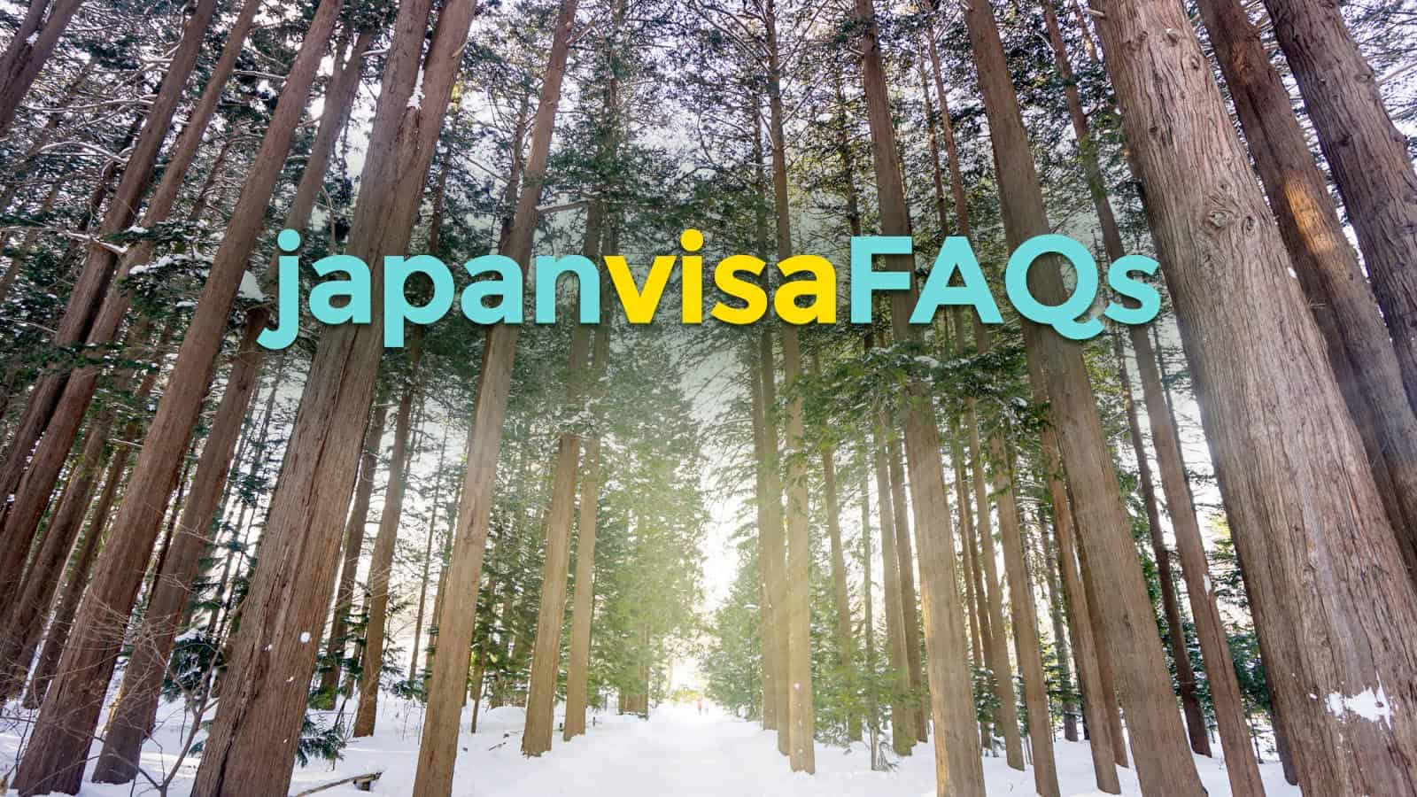 Japan Visa FAQ