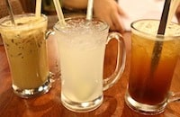 Lao San Cafe drinks