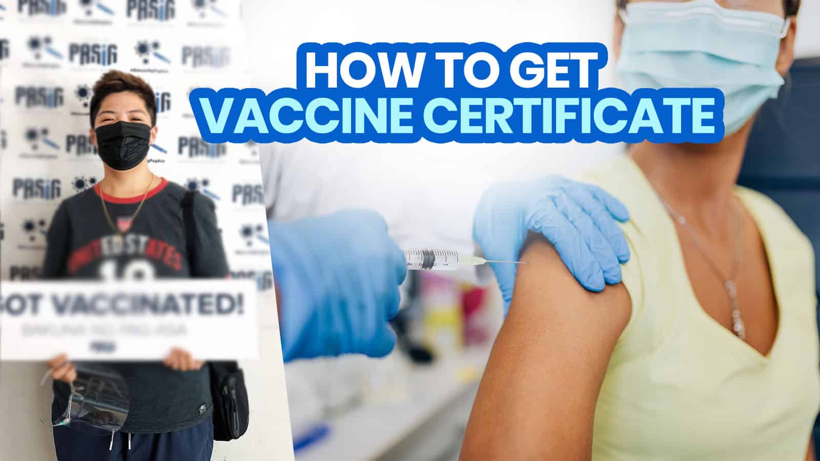 How to Get a VACCINE CERTIFICATE Online (Step-by-Step Guide for Filipinos)